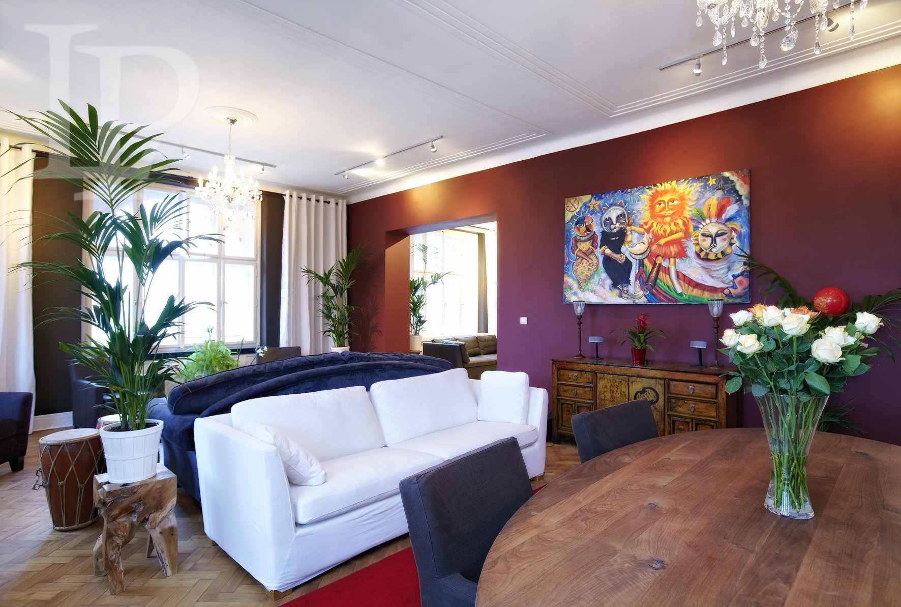 Luxuriously representative penthouse with a terrace, Prague 1, 550 m2